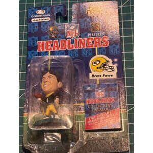 NFL Headliners Brett Favre Figure Corinthian 1996 Collectible Toy NIP Sports